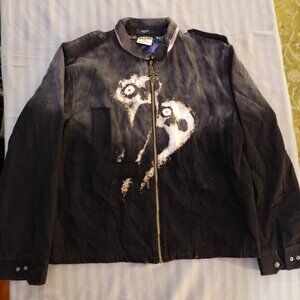 UNISEX Drop Dead "No Longer Human" Junji Ito Jacket Sz M NEW WITHOUT TAGS